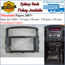 Kit de painel Fascia facia compatível com Mitsubishi Pajero duplo dois 2 DIN comprar usado  Enviando para Brazil