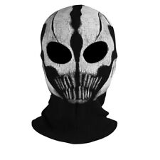 Máscara de tecido COD Call of Duty Ghost capacete balaclava capuz caveira Halloween Elias comprar usado  Enviando para Brazil