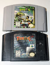 *Autêntico* Jogos para Nintendo 64 N64 Turok 1 + 2 NTSC-U/C EUA Canadá comprar usado  Enviando para Brazil