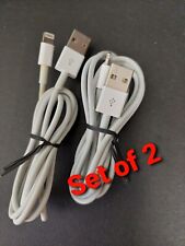 Genuíno Apple Lightning para cabo USB (1m) MXLY2AM/A A1480 conjunto de 2 comprar usado  Enviando para Brazil