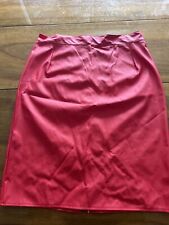 Red pvc skirt for sale  BELFAST
