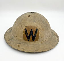 Warden steel helmet for sale  LIVERPOOL