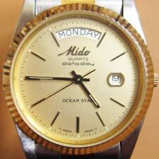 Relógio masculino MIDO quartzo Datoday Ocean Star 8246 comprar usado  Enviando para Brazil