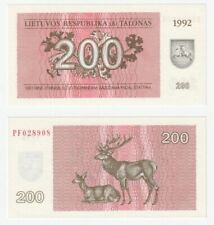 Lithuania 200 talonas for sale  BANBURY
