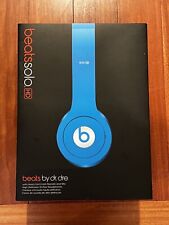 Auriculares de diadema Beats by Dr. Dre Solo HD azules con estuche, usado segunda mano  Embacar hacia Argentina