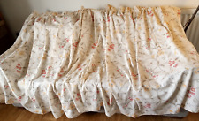 Curtains pair botanical for sale  NORWICH