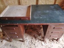 vintage solid oak desk for sale  Carrollton