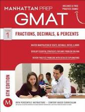 Gmat fractions decimals for sale  Montgomery