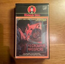 MICROWAVE MASSACRE VHS filme VHS Japão Midnight Video Cult, usado comprar usado  Enviando para Brazil