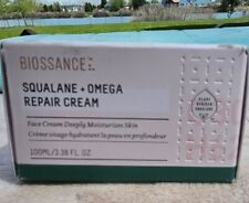 BIOSSANCE Squalane + Omega Repair Cream  (100mL/3.38fl oz) New/open Box for sale  Shipping to South Africa