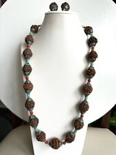 Vintage rudraksha beads for sale  Woodside