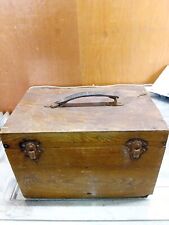 Wooden box for sale  ASHFORD