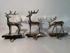 Silver reindeer christmas for sale  New Braunfels