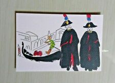 Cartolina pinocchio carabinier usato  Torino