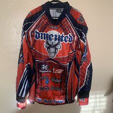 HK Army Empire Pro Paintball Jersey Mens 2XL Padded Red Long Sleeve Dmented USA for sale  Shipping to South Africa