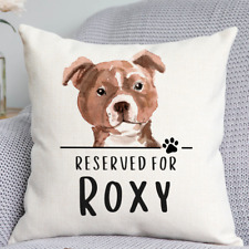 Staffie cushion dog for sale  SWINDON