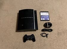 Sony Playstation 3 PS3 Fat 80GB CECHL01 Console with Controller-Cables-1 Game for sale  Shipping to South Africa