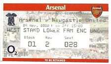Arsenal newcastle united for sale  DERBY