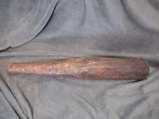 Antigua primitiva herramienta trituradora de mortero de madera murciélago Club 1800's XL 32" Carnicero segunda mano  Embacar hacia Argentina
