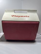 Usado, Antigo refrigerador isolado Igloo Playmate 16 quartos botão vermelho e branco 1981 comprar usado  Enviando para Brazil