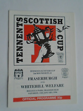 Fraserburgh whitehill welfare for sale  KILWINNING