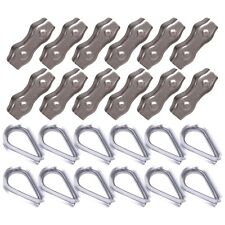 Steel wire clamps for sale  Shipping to Ireland