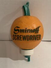 Chave de fenda vintage Smirnoff vodca garrafa laranja bico superior comprar usado  Enviando para Brazil