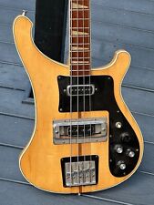 1973 Rickenbacker 4001 Bass a Mapleglo & Checkboard trim a 50 year old bad boy ! for sale  Shipping to South Africa