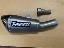 Akrapovic exhaust titanium for sale  ROCHESTER