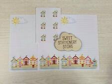 Beach huts stationery for sale  Shipping to Ireland