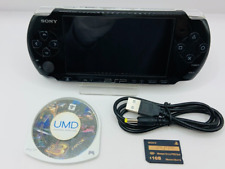 Usado, Sistema Sony PSP 3000 negro piano con caja y cargador [sin región] Playstation segunda mano  Embacar hacia Argentina