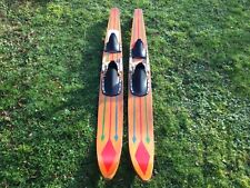 Water skis wooden for sale  CORBY