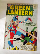 DC Comics #1 "Green Lantern" agosto 1960 "¡Amenaza de la marioneta gigante!" segunda mano  Embacar hacia Argentina
