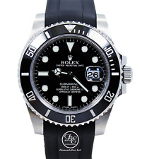 Usado, Rolex Submariner 116610LN Fecha Cerámica Bisel Goma B Acero Reloj Menta Estado segunda mano  Embacar hacia Argentina