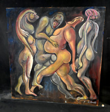 Tableau huile composition d'occasion  Toulouse-