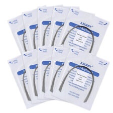 AZDENT Dental Orthodontic Niti Thermal Activated Round Arch Wire Natural Form, used for sale  Shipping to South Africa