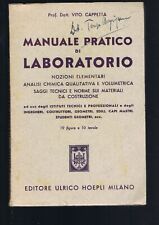 Manuale pratico laboratorio usato  Salerno