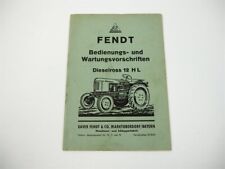 Fendt f12hl dieselross gebraucht kaufen  Merseburg