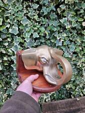 Brass elephant head for sale  MANCHESTER