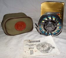 PFLUEGER PRESIDENT 2090 SALMON FLY REEL WITH CASE & LINE,BOX & INSTRUCTIONS., used for sale  Shipping to South Africa