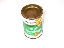 Used, Vtg Batger's Old English Mint Humbugs Candy Tins Cans London for sale  Shipping to South Africa
