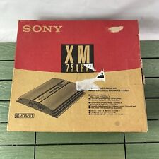 Amplificador de carro Sony Xplod XM-754HX 4/3/2 canais usado na caixa comprar usado  Enviando para Brazil