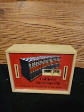 Used, Vintage Colliers Encyclopedia Bank With Key Date NOV 3 for sale  Shipping to South Africa