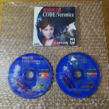 Usado, Discos Resident Evil CODE Veronica (Sega Dreamcast 2000) DC probados y funcionando solamente segunda mano  Embacar hacia Argentina