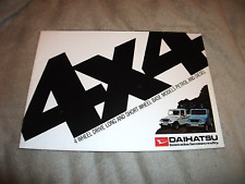 Daihatsu 4x4. 1978 for sale  BOURNEMOUTH