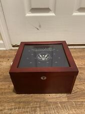 Kennedy U.S. half-dollar Centennial Collection 7 Tier  Display Case Only. No Key for sale  Shipping to South Africa