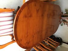 Yew extendable dining for sale  EDINBURGH