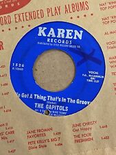 The Capitols Northern Soul 45 We Got A Thing That’s In The Groove on Karen  comprar usado  Enviando para Brazil