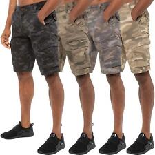 Usado, Shorts de carga masculino Kruze exército combate camuflagem algodão trabalho casual meia calça comprar usado  Enviando para Brazil