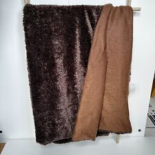 Blanket throw brown for sale  BIRMINGHAM